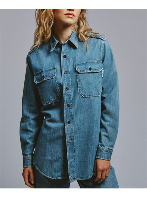 EVA X ROY ROGER'S - MILITARY SHIRT ROY ROGERS | RND90353D7482876C0999 - Denim